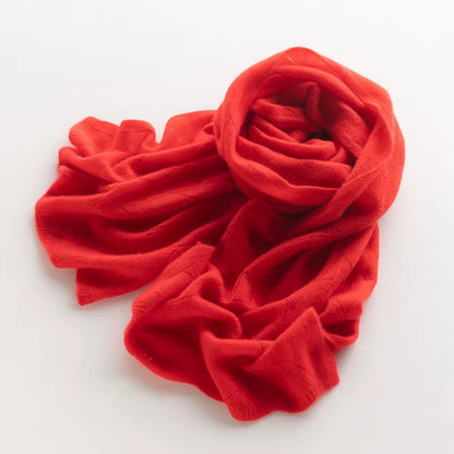 Warm Knitted Wool Scarf – Soft & Stylish Wrap