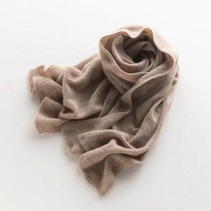 Warm Knitted Wool Scarf – Soft & Stylish Wrap